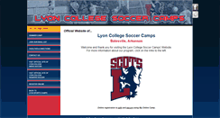 Desktop Screenshot of lyonsoccercamps.com